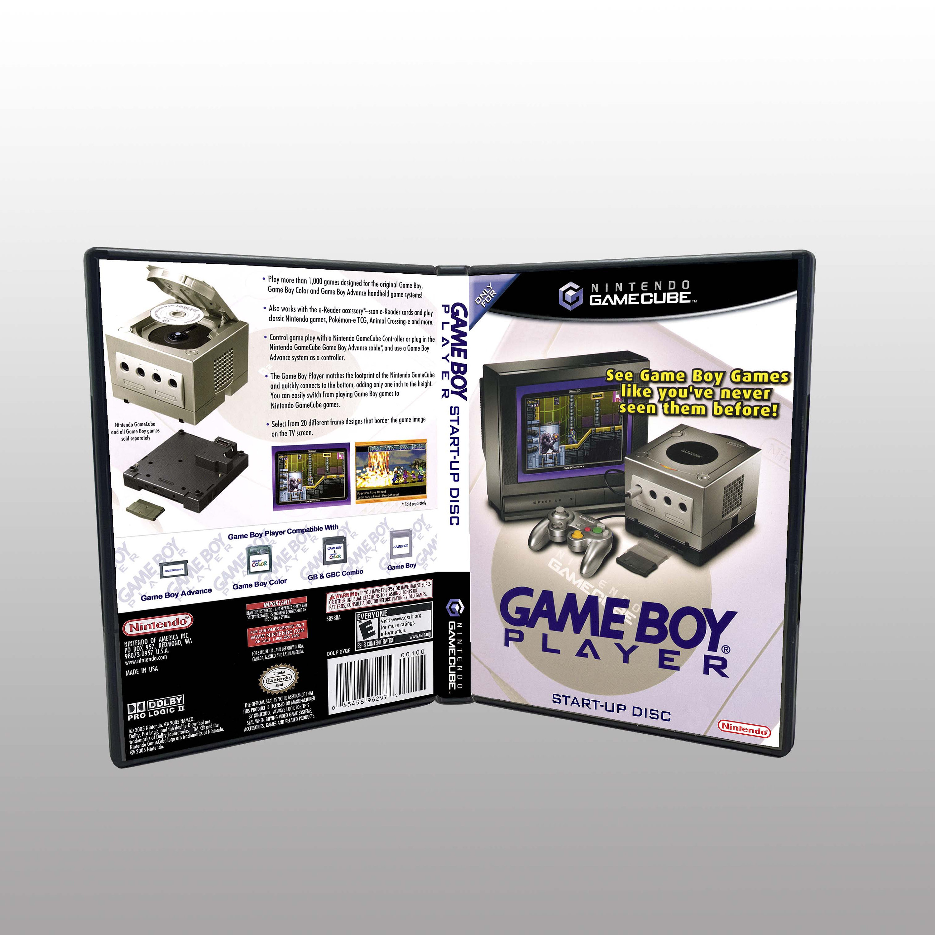 Gamecube Custom Case NO GAME Gameboy ALT - Etsy