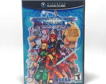 Gamecube Replacement Case No Game Phantasy Star Online Etsy