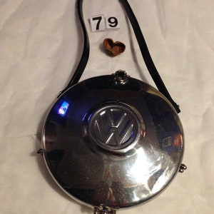 Vintage VW & assorted brands Hubcap Handbags