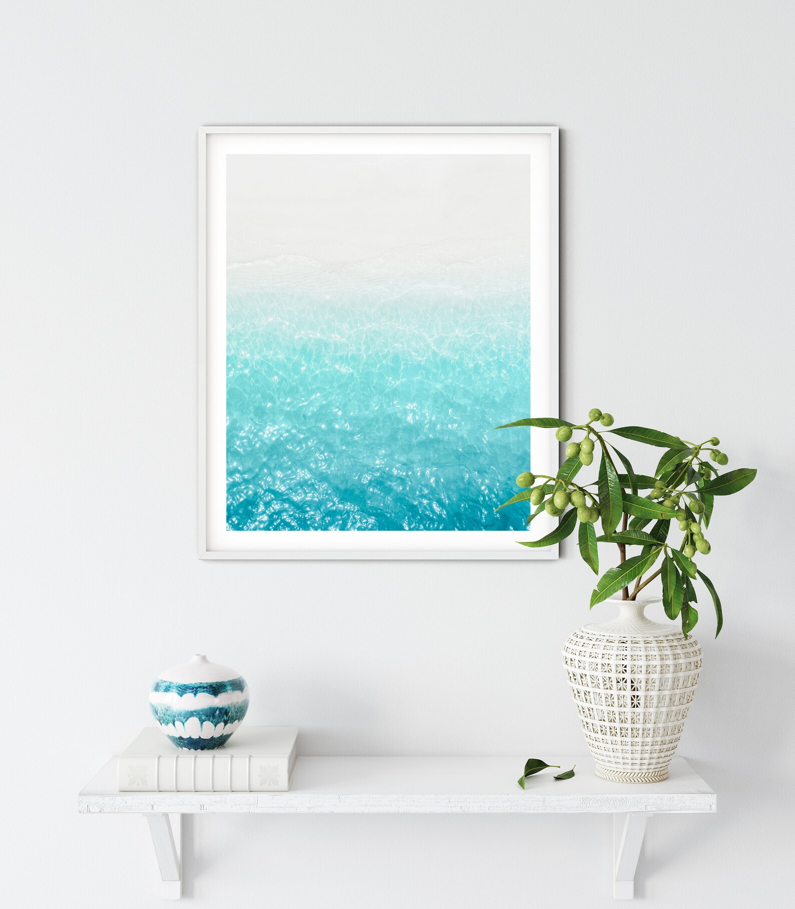 Modern Coastal Wall Art Printable Ocean Wall Art Decor Ocean - Etsy