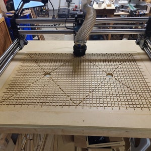 48x32 Vacuum Table Digital File for Onefinity Journeyman CNC