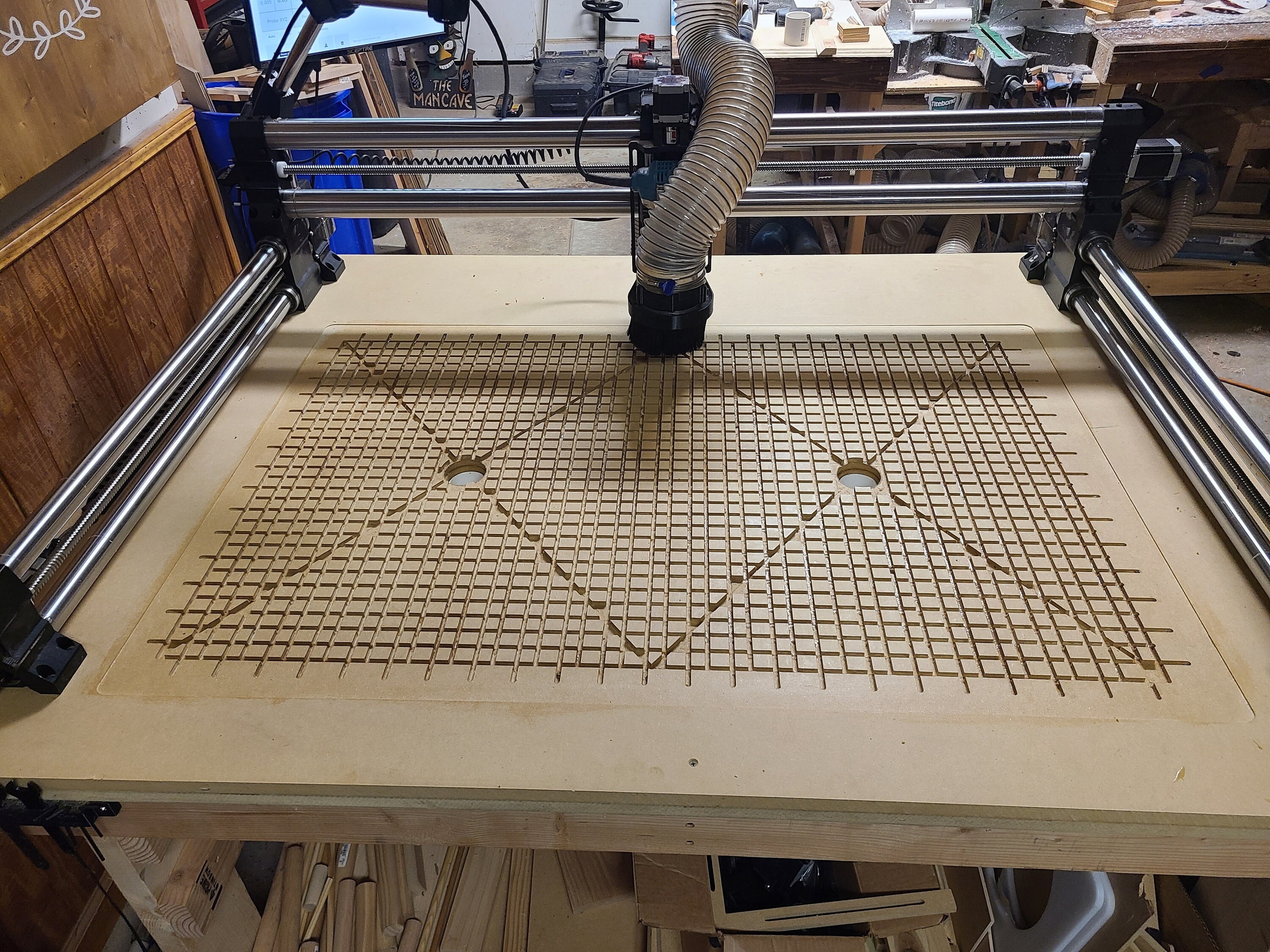 48x32 Vacuum Table Digital File for Onefinity Journeyman CNC Etsy New