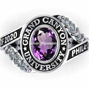 Best Unique Custom Class ring silver925 | NEW Super class ring | Graduation Ring , Graduation gift for her