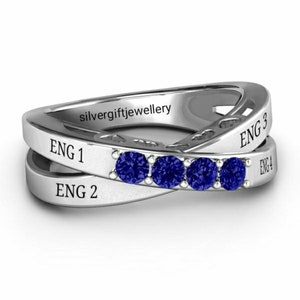 Flickalöftesring i silver925