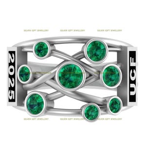 Success Class Ring | Pride Class Ring | Dedication Class Ring Silver925 Gift for her Ring