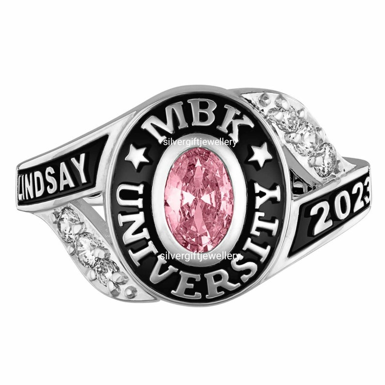 Custom Class Ring Silver925 | New Super Class Ring | Graduation Ring ...