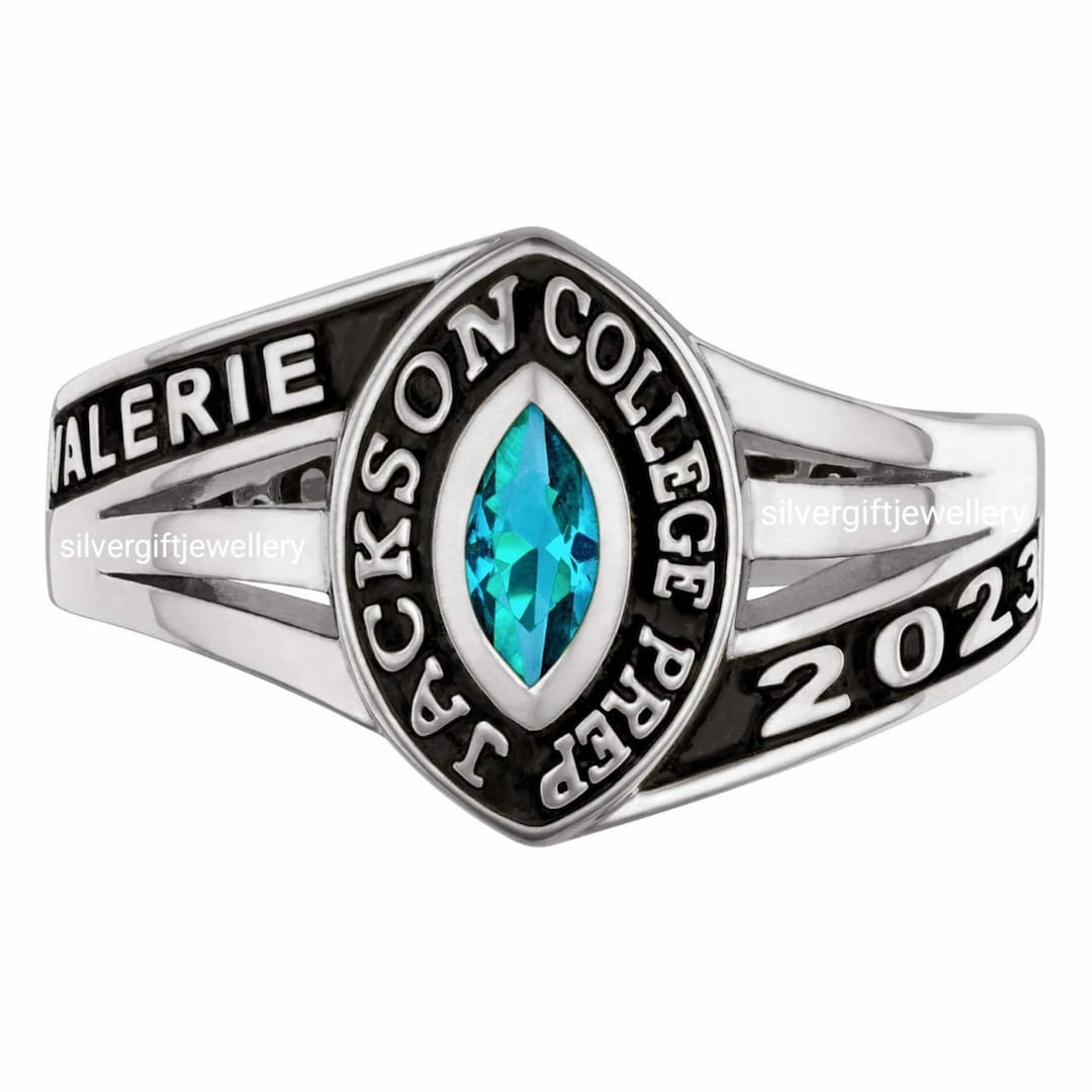 Personalized Graduation Gift for Her,silver925 Ring, Custom High School
