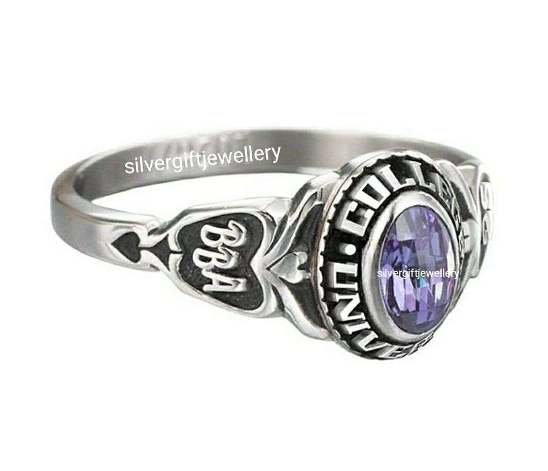 Personalized Graduation Ring, Graduation Gift for Her, Class Rings for