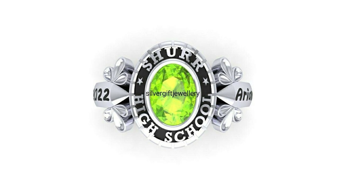 Custom High School Class Ring, Personalized Graduation Gift - Etsy