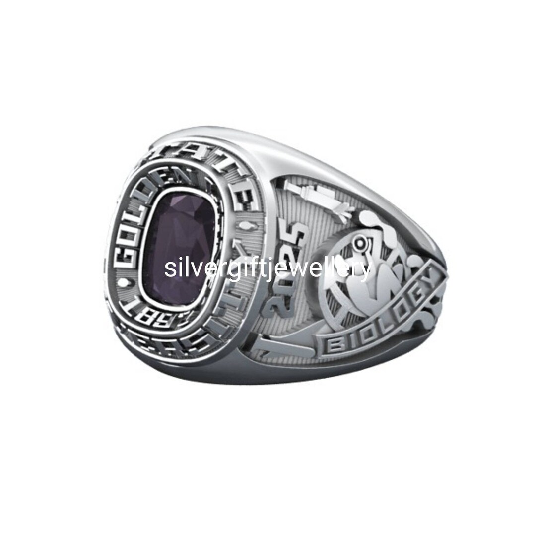 College Class Ring, School Ring, Graduation Ring, University Ring ...