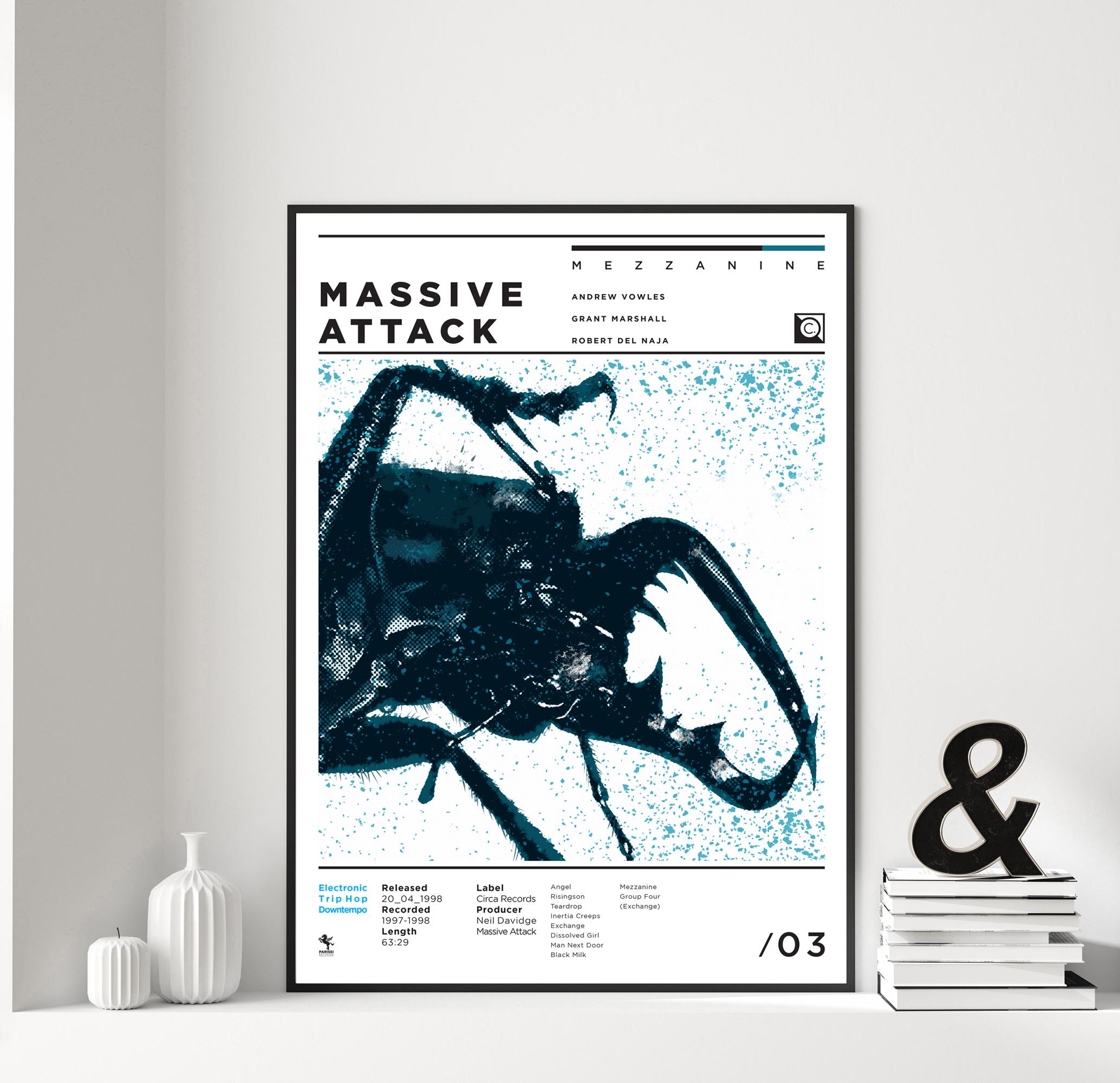 massive attack 3D アートポスター 3D and the Art of Massive Attack – in pictures | Music | The