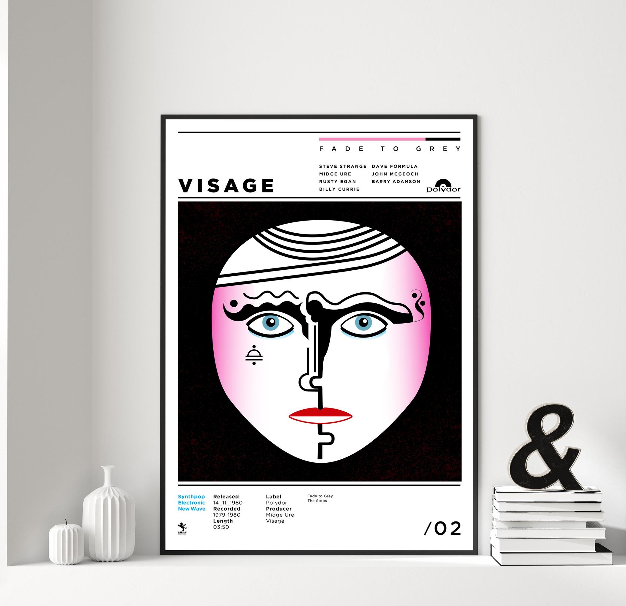Visage Fade to Grey - Etsy