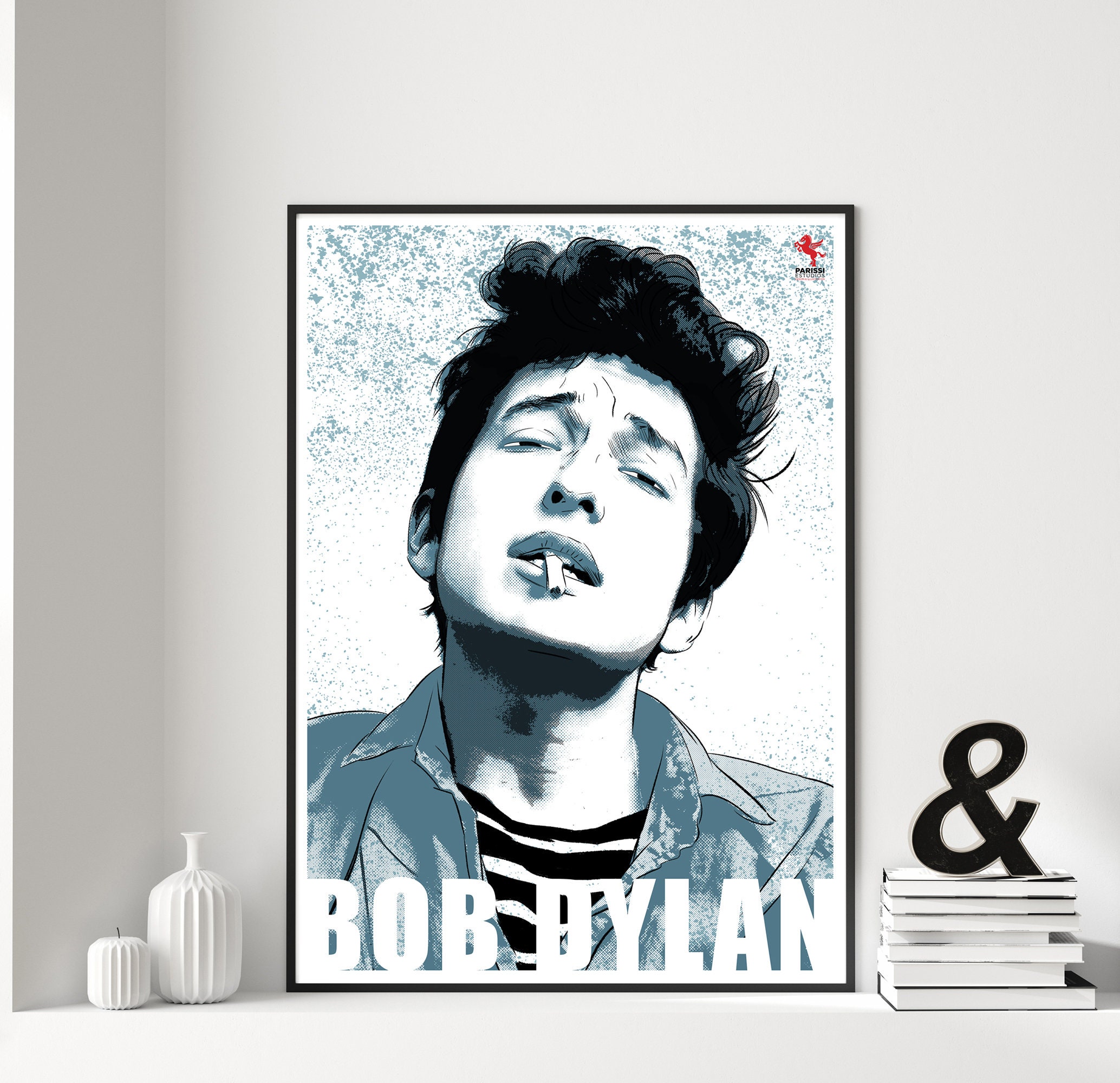 Bob Dylan Print Poster Digital Poster 42x30 1960s 1970s - Etsy Australia