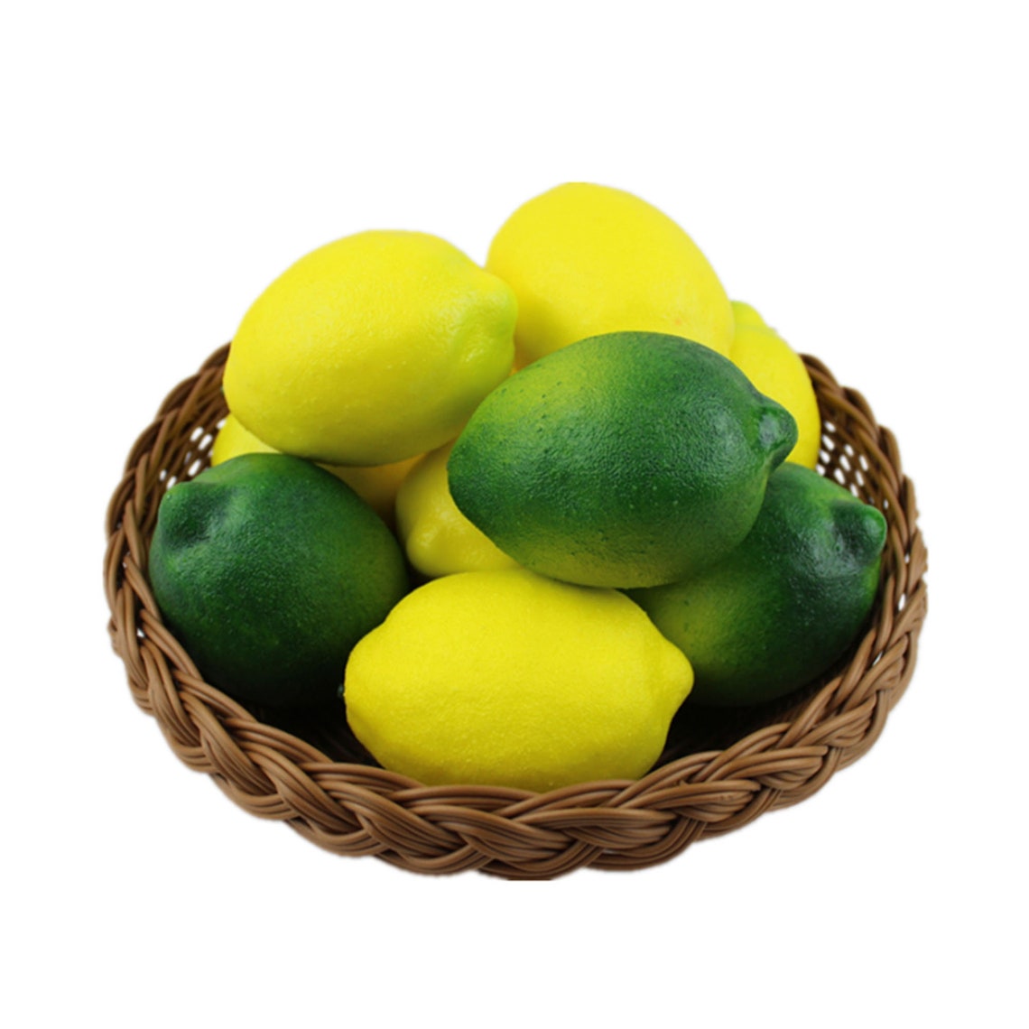 Fake Lemons Decorations Faux Fruits Artificial Yellow Lemons Etsy