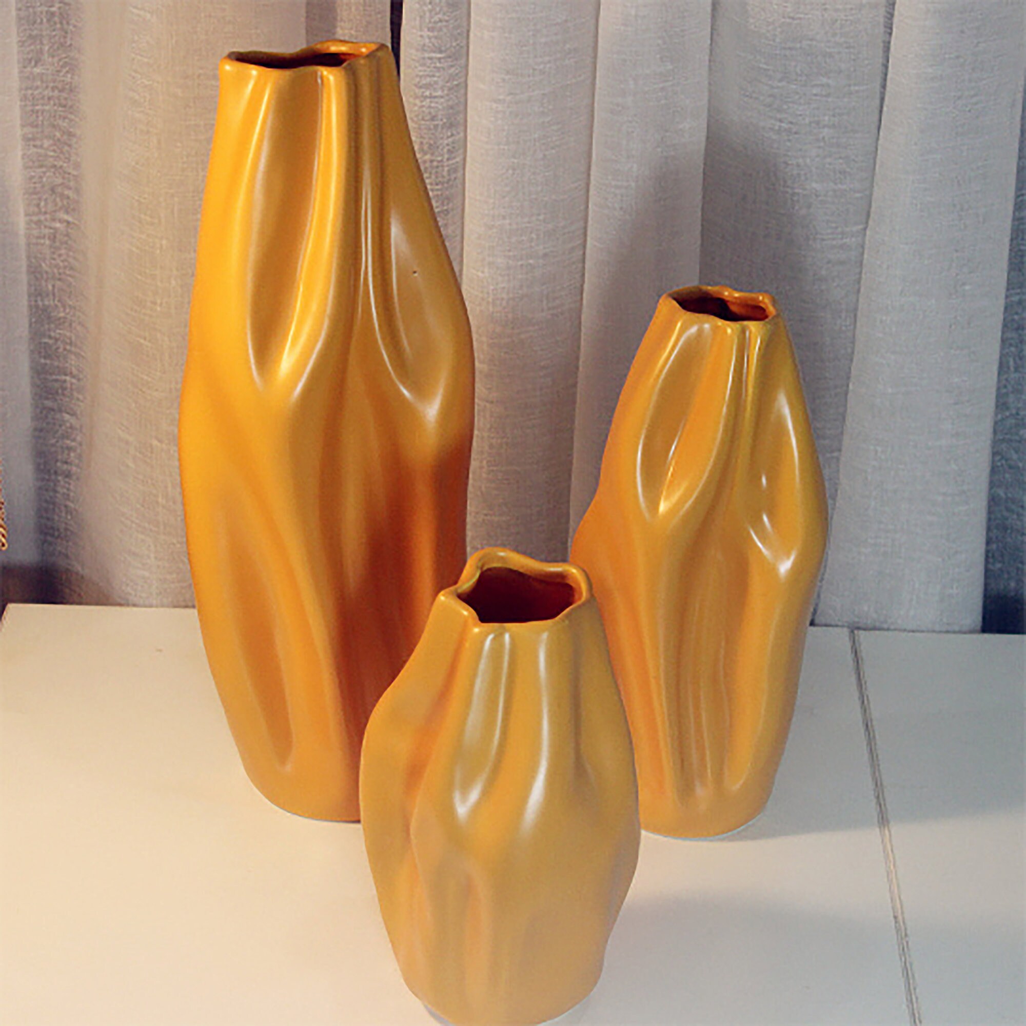 Nordic Morandi Vases Ceramic Vases Home Decoration Office Etsy