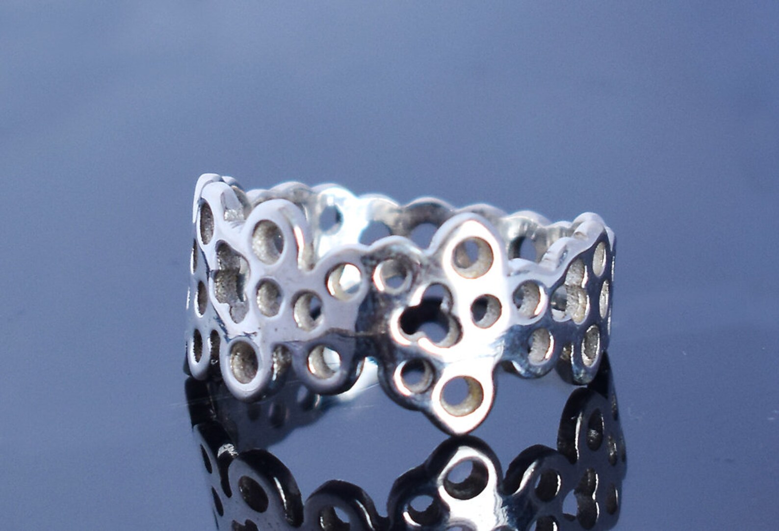 Ring Jewelry Silver Bee Etsy