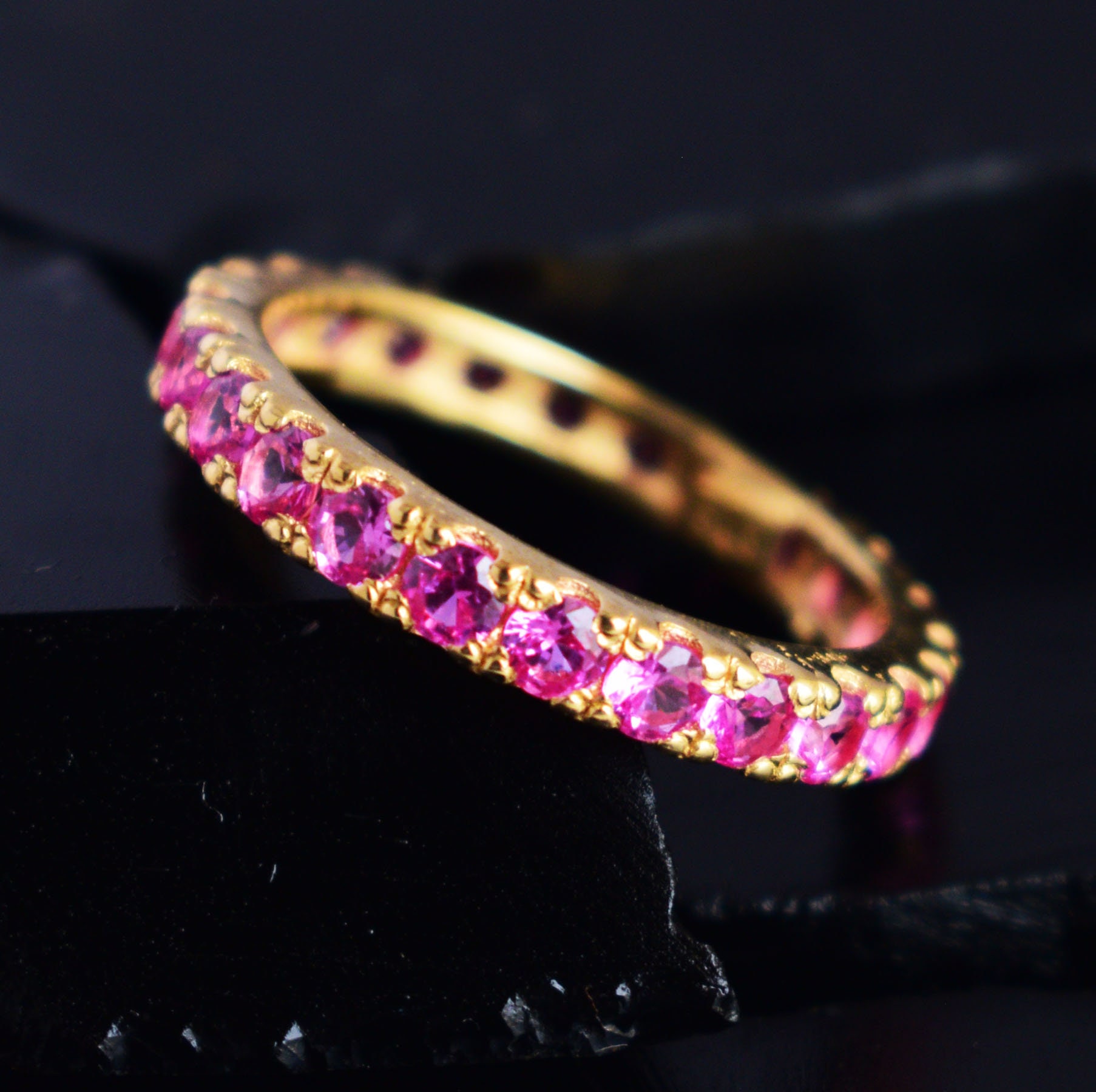 Pink store eternity band