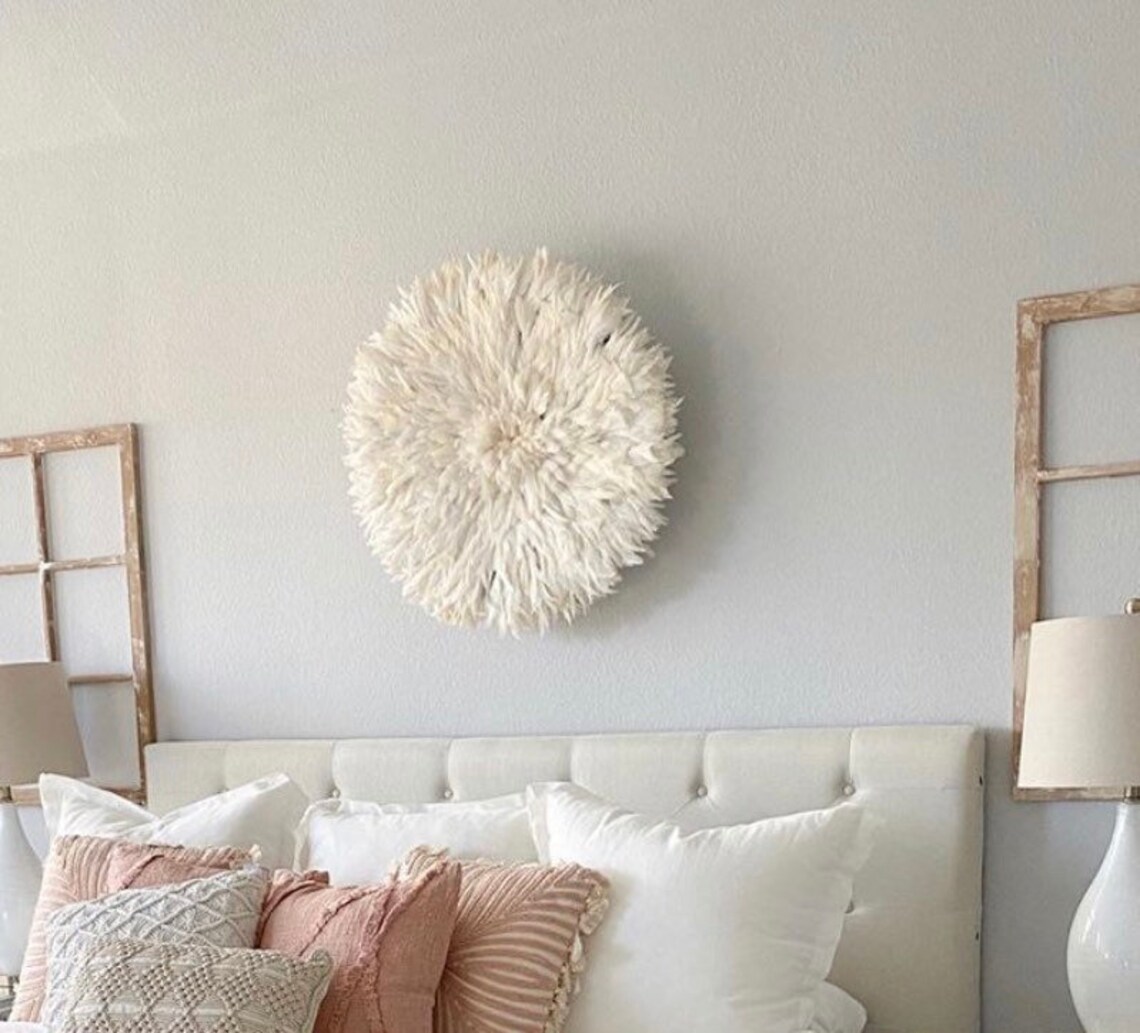 White Juju Hat Ivory Juju Hat African Juju Hat Juju Wall Decor Etsy