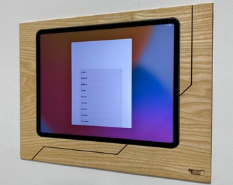 Tablet mount Wall mount for tablet iPad or others. Tablet is embedded flush!!