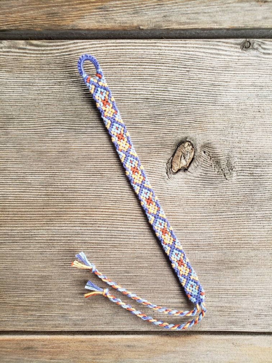 Personalised Handmade Friendship Bracelet // Custom Woven Boho Etsy