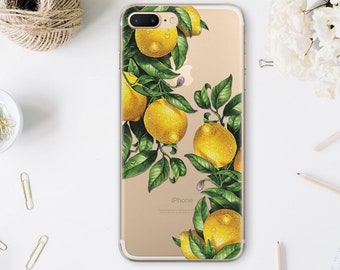 Lemon iPhone 14 Plus Case iPhone 14 Protective Cover  iPhone 13 Pro Case iPhone 13 Mini Case iPhone 13  Silicone Cover IPhone 12 Case WA1125