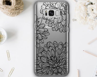 Floral Protective Cover Samsung S21 Case Samsung S21 FE 5G Cover Samsung S21 Protective Cover Ultra Samsung S23 Samsung Case S22 Plus WA1053