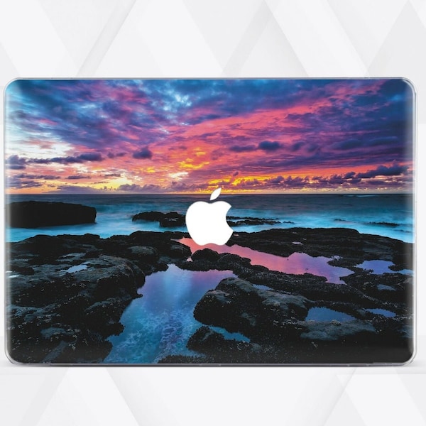 Sunset Ocean 2019 Macbook Pro 16 Case Landscape Macbook Air 13 Inch Case Nature 13 Inch Macbook Pro Case 15 Apple Macbook Pro Case 3C2047