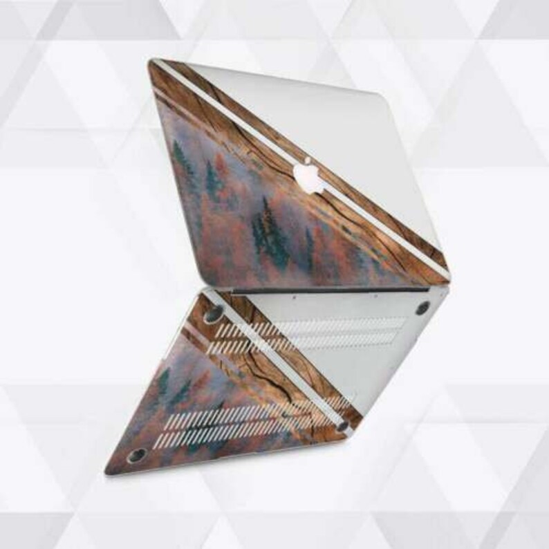 Geometric Wood Macbook Pro 16 Case 13 Inch Nature Macbook Air Case Macbook Pro 13 Inch Case Laptop Case Macbook Pro 15 Inch Case 3C2018