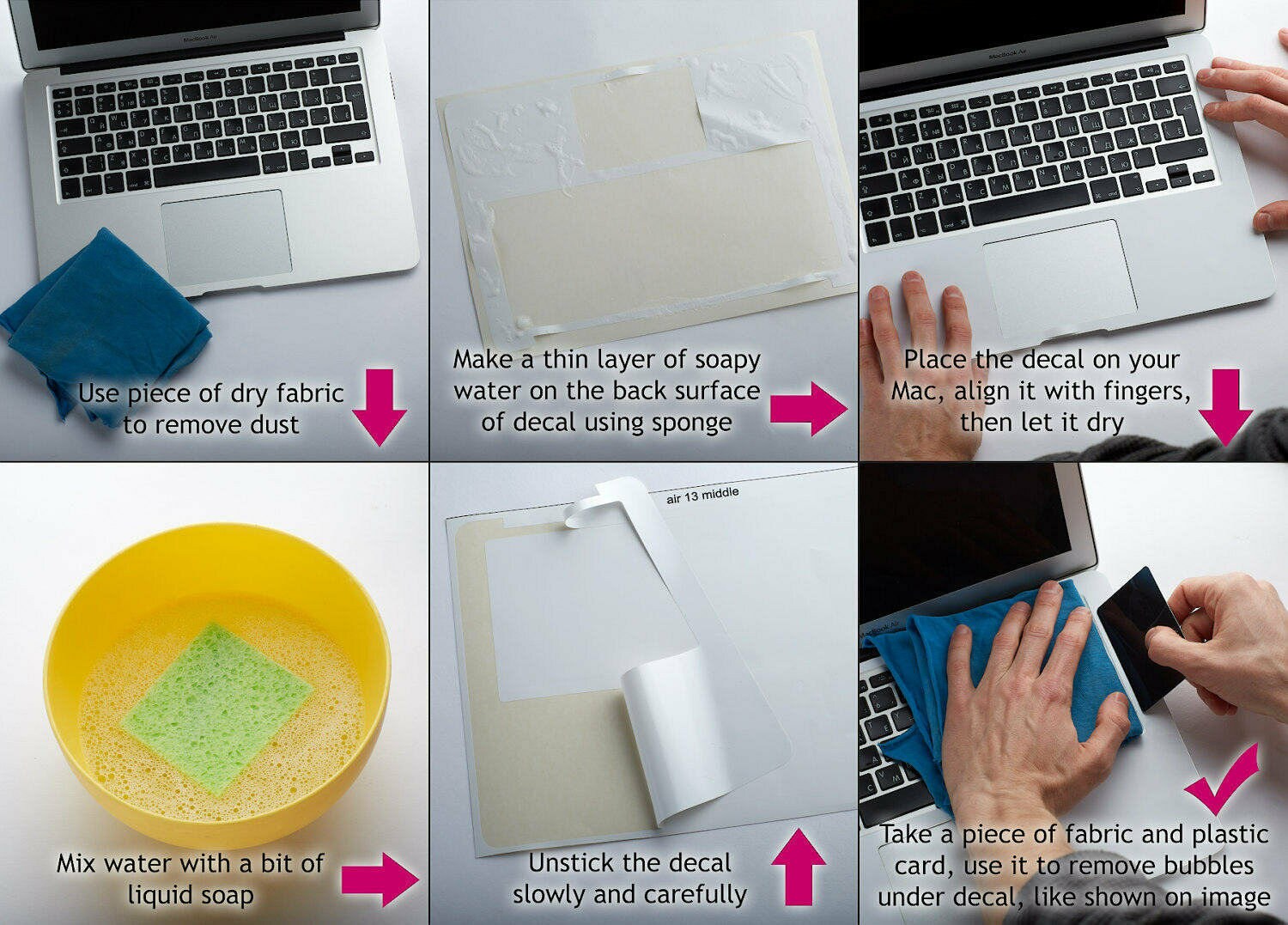 Laptop Decals & Skins Universal Laptop Vinyl Decal Marble Asus Skin