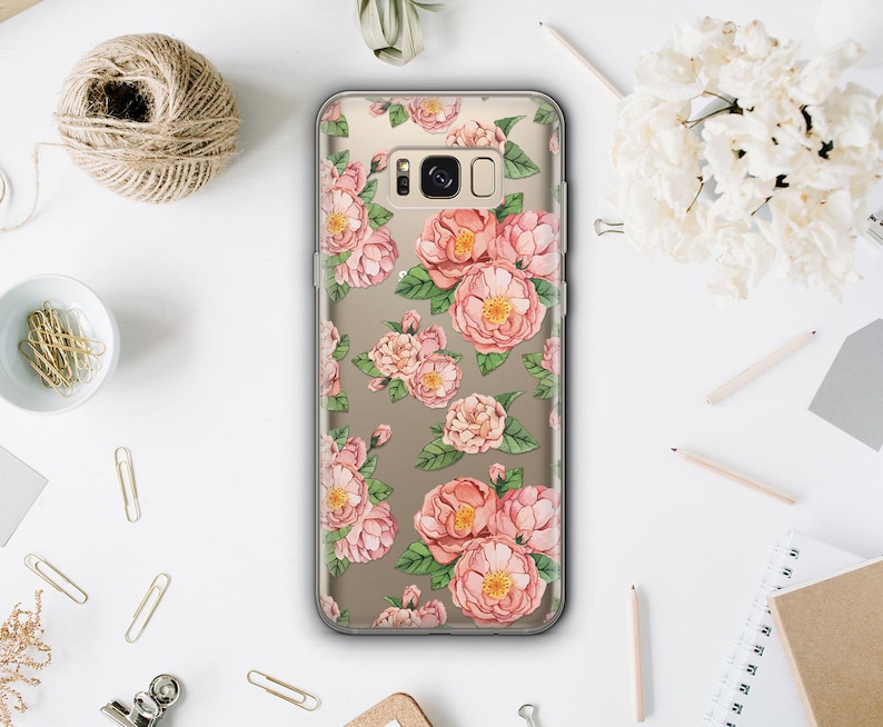 Roses Phone Cases iPhone 11 Pro Case Silicone iPhone Xs Max Case iPhone 11 Pro Max Case Clear iPhone Xr Plus Case iPhone 8 Phone Case WA1139