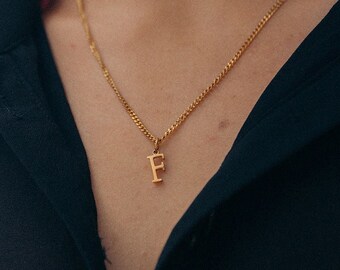 Custom Gift, Initial Letter Necklace, Best Gifts For Her, Custom Monogram Necklace, Anniversary Gift, Personalized Alphabet Necklace For Her
