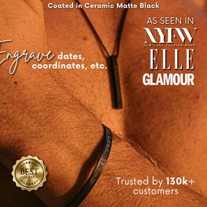 Pulsera minimalista impermeable para hombre, regalo para novio, brazaletes, accesorios, joyería para hombre, regalo único para papá y el Día del Padre.