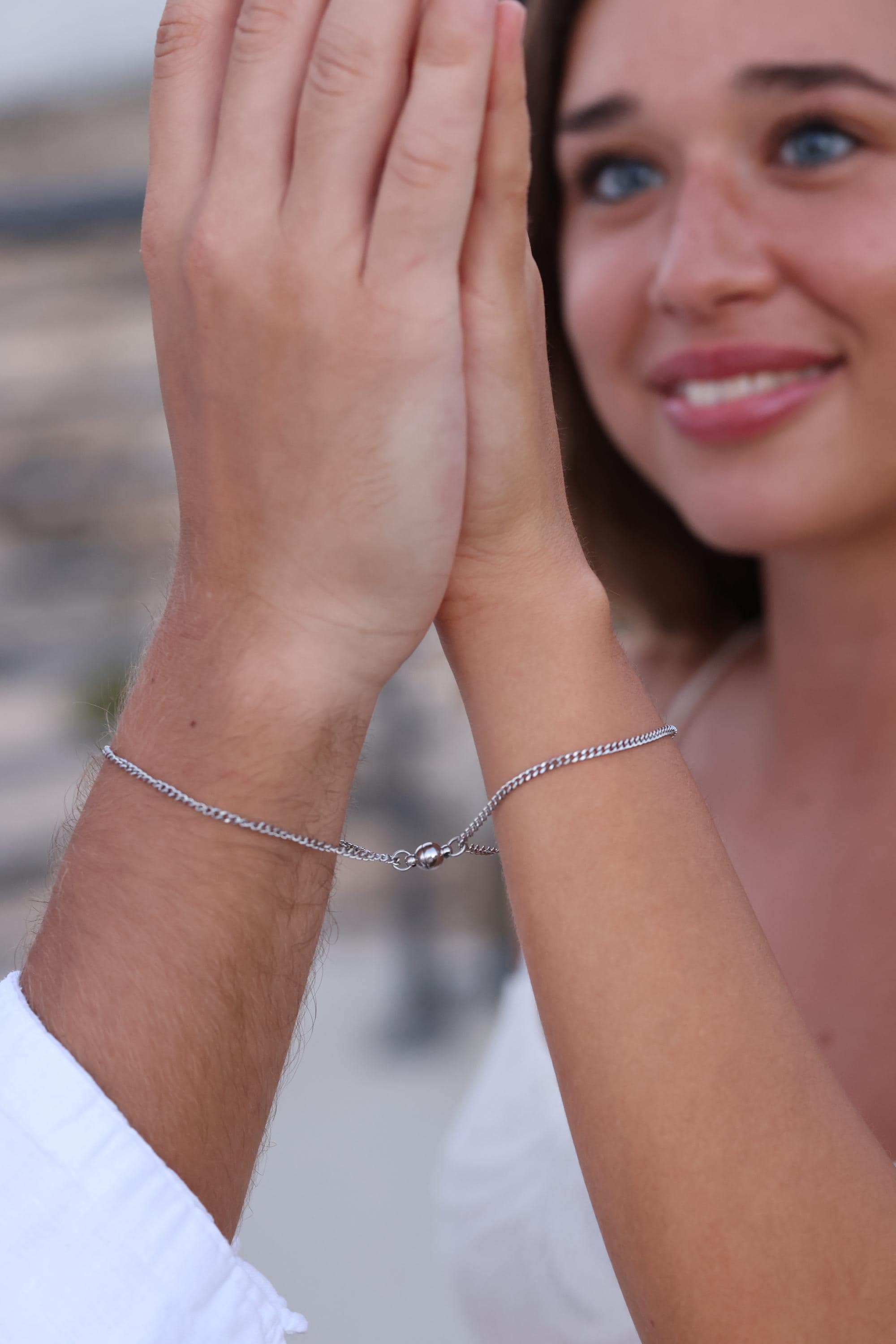 2 Pezzi Di Braccialetti Ad Anello Abbinati, Regali Per Fidanzato, Maro, Fidanzato, Anima Gemella, Fidanzata, Moglie, San Valentino, Anniversario, Compleanno, Fidanzamento, Regalo | SHEIN ALIA