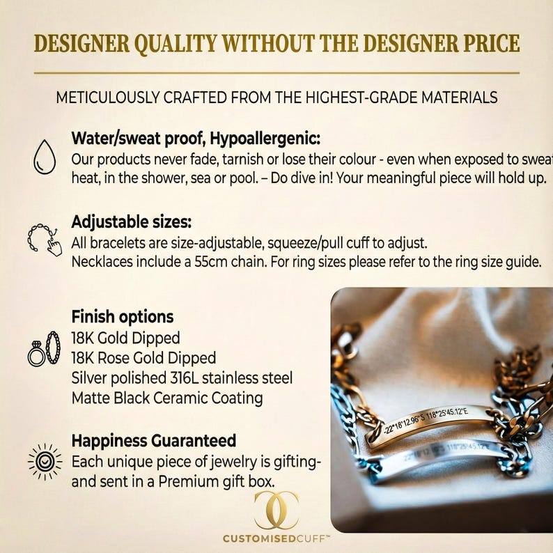 Anillo de coordenadas personalizado, anillo de oro para hombre, anillo de promesa para novio, anillo personalizado para hombre, anillo grabado, anillo de aniversario para él. imagen 10