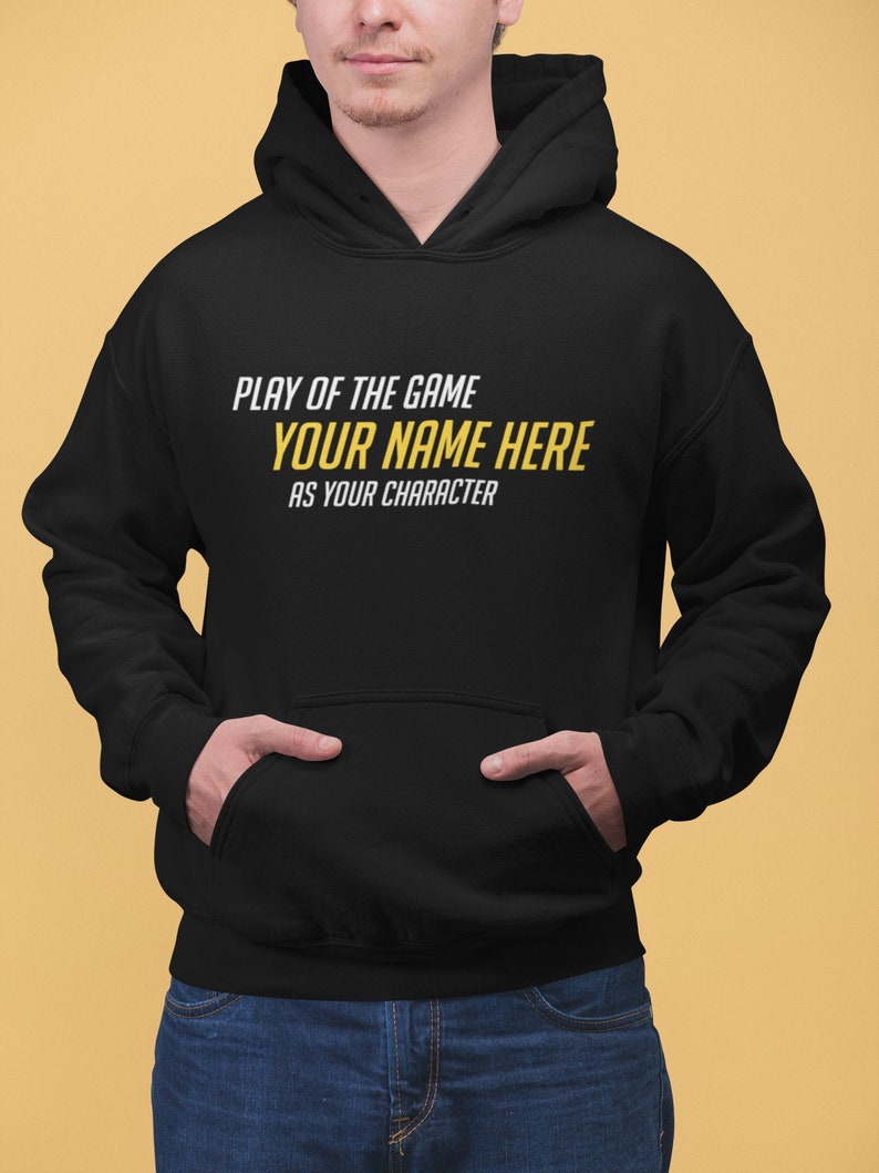personalised gaming hoodie