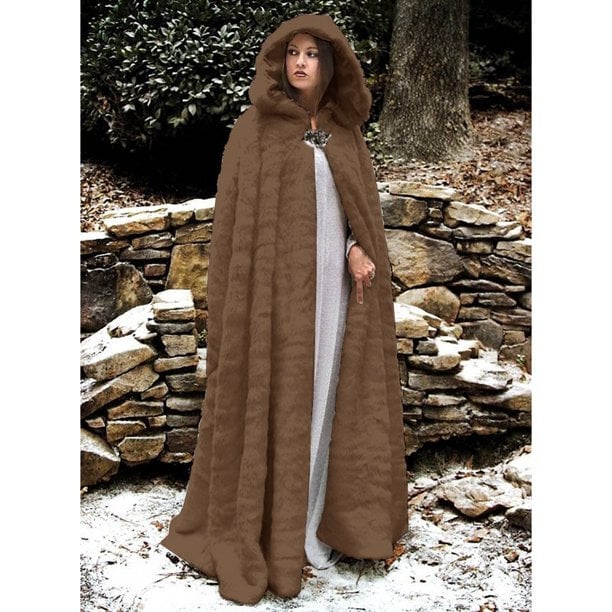 Cloak with Hood XSXL PDF Sewing Pattern Long Hooded Cape Red Etsy