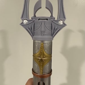 High Republic Style Crossguard Jedi Emitter v4 for Star Wars Galaxy's Edge Savi's Workshop Lightsabers image 8
