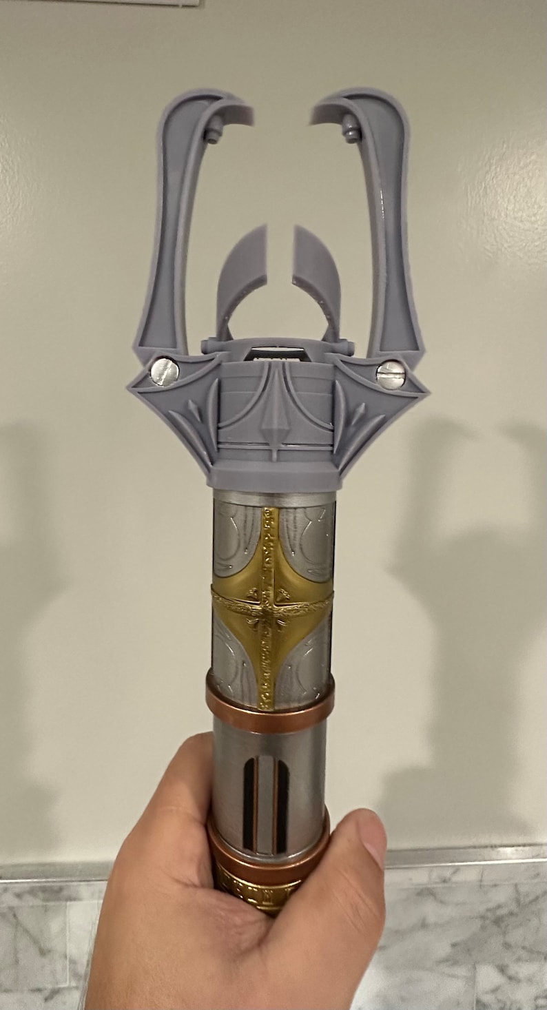 High Republic Style Crossguard Jedi Emitter v4 for Star Wars Galaxy's Edge Savi's Workshop Lightsabers image 8