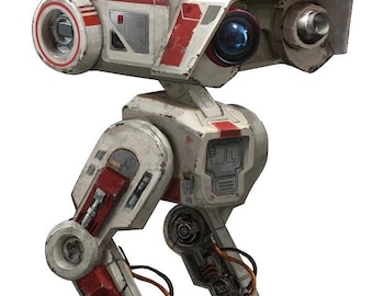BD-1 Droid from Jedi Fallen Order & The Book of Boba Fett UNPAINTED