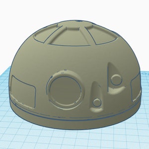Classic Kenner R2 Astromech Dome for Star Wars Galaxy&#39;s Edge Droid Depot Droids DIGITAL FILES ONLY