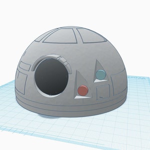 Star Wars Galaxy’s Edge Droid Depot Custom Astromech Dome from Ahsoka