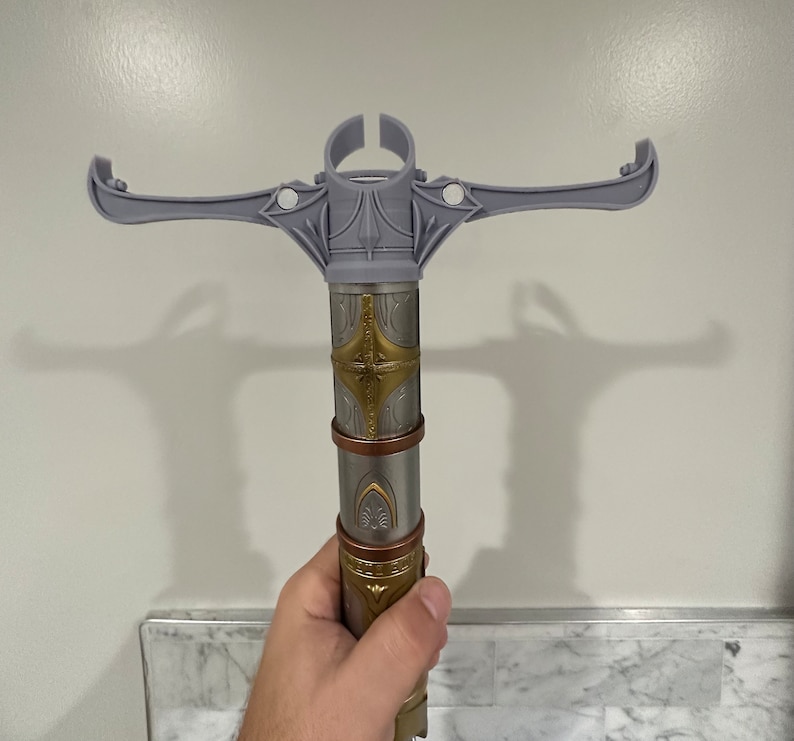 High Republic Style Crossguard Jedi Emitter v4 for Star Wars Galaxy's Edge Savi's Workshop Lightsabers image 5