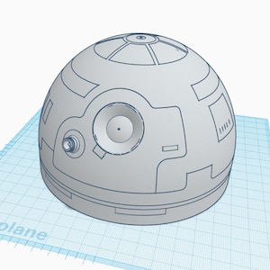 A-LT Utility Droid Astromech Dome for Star Wars Galaxy&#39;s Edge Droid Depot Droids DIGITAL FILES