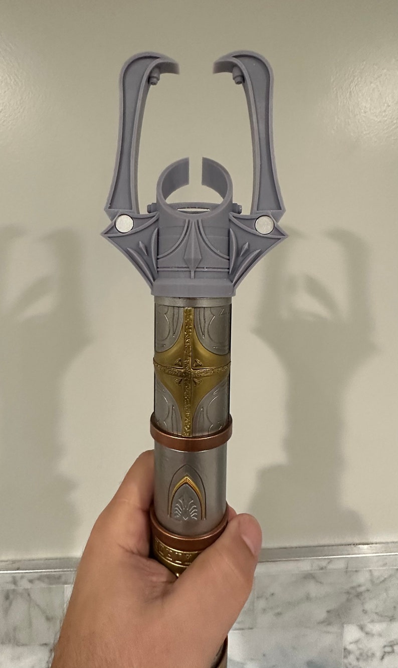 High Republic Style Crossguard Jedi Emitter v4 for Star Wars Galaxy's Edge Savi's Workshop Lightsabers image 7