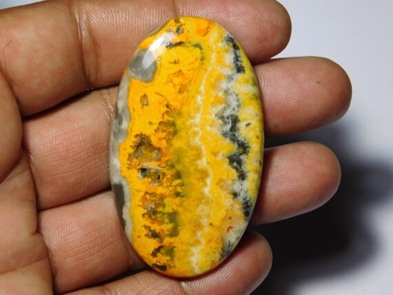 Top Quality Natural Bumble Bee Cabochons Top Quality 100/% Natural loose gemstone Bumble Bee Cabochons Handmade Bumble Bee67Ct #S3566 38X36mm