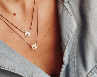 Star - minimal silver necklace