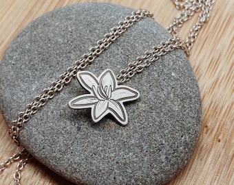 Coffee Flower necklace