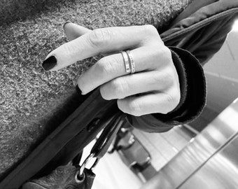 Custom quote - adjustable silver Ring