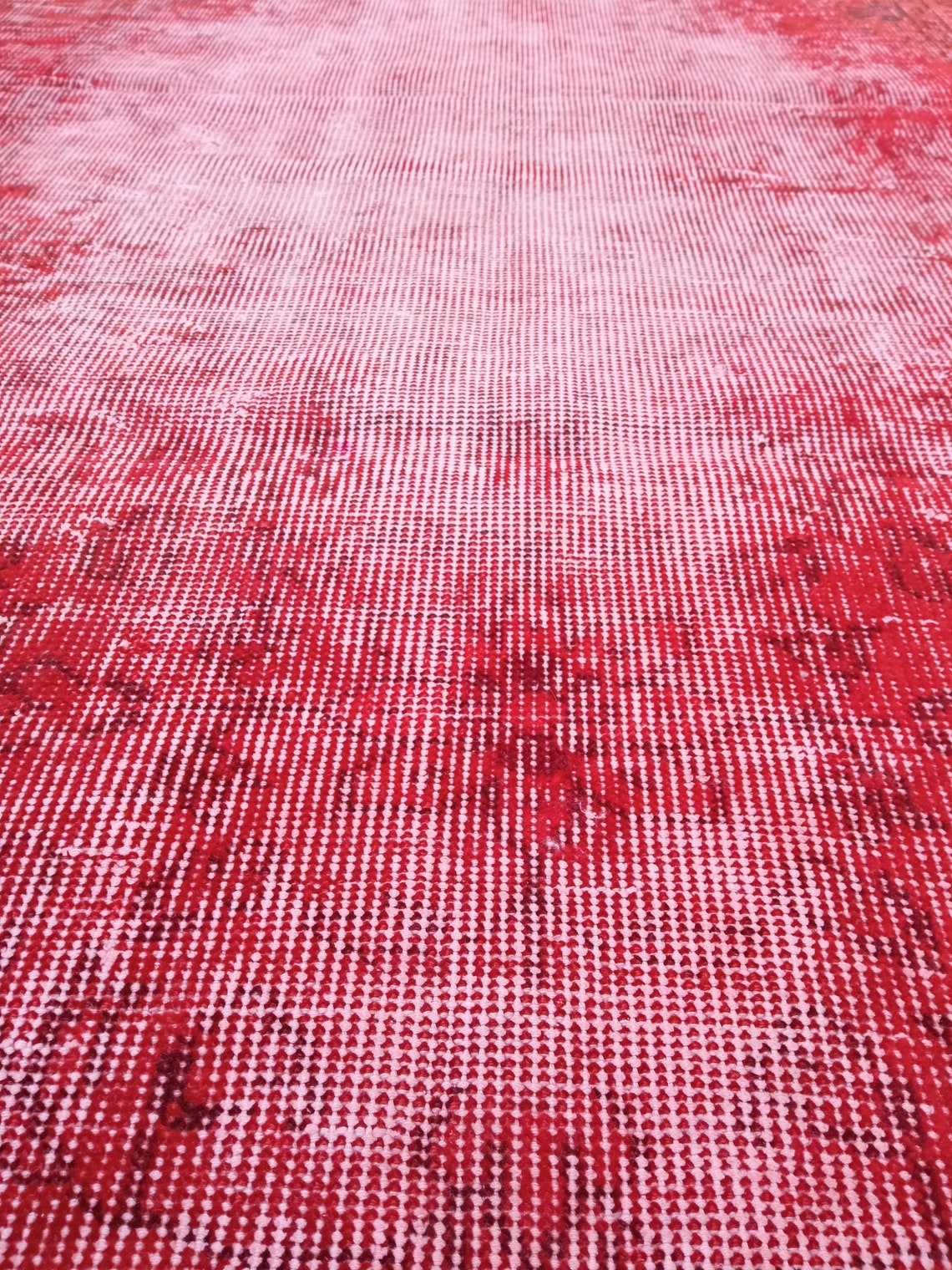 Türkischer Roter Teppich 32x59 ft Wollteppich | Etsy