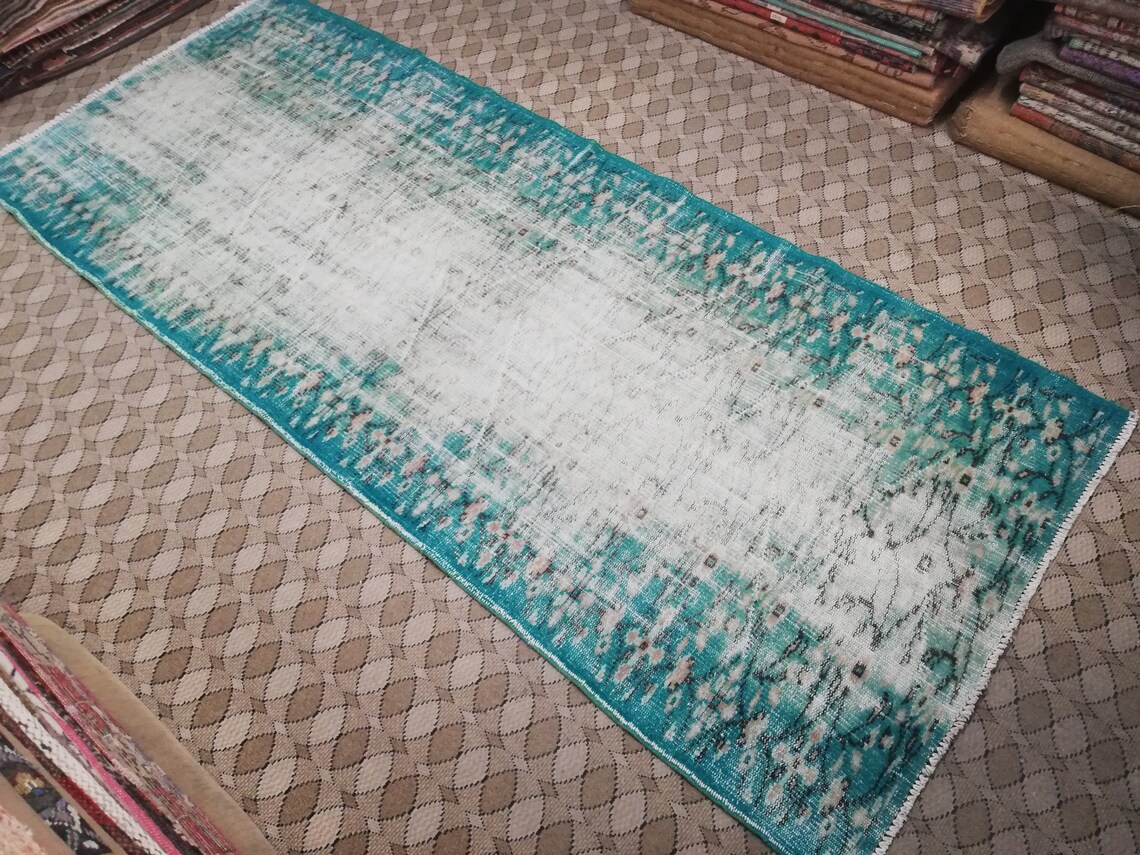 Türkei Teppich 36x888 ftGrüner Vintage | Etsy